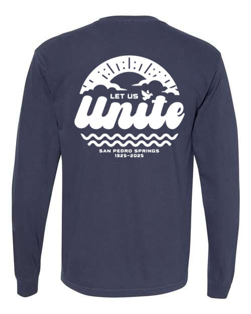 Unite - Long Sleeve Heavyweight Tee (Navy)