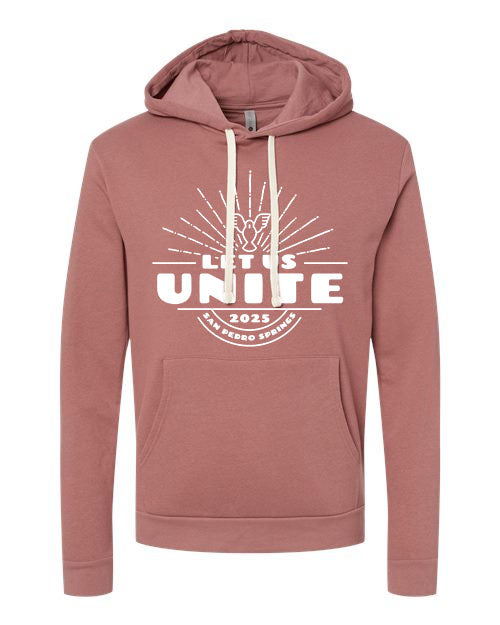 Let Us Unite Dove Burst - Hoodie (Mauve)