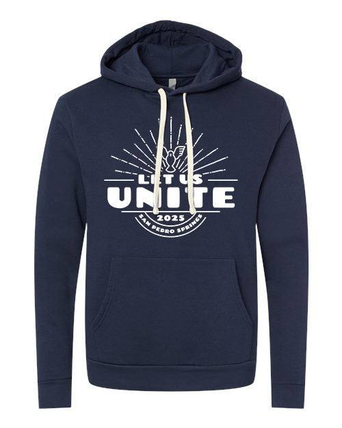 Let Us Unite Dove Burst - Hoodie (Navy)