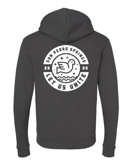 Let Us Unite Logo - Hoodie (Grey)