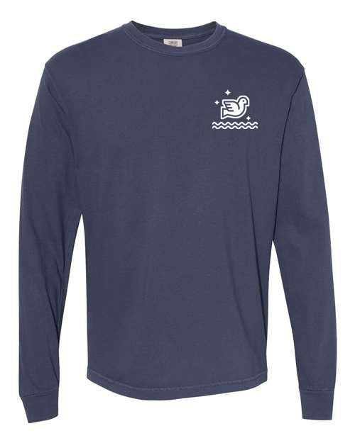 Let Us Unite Logo - Long Sleeve Tee (Navy)